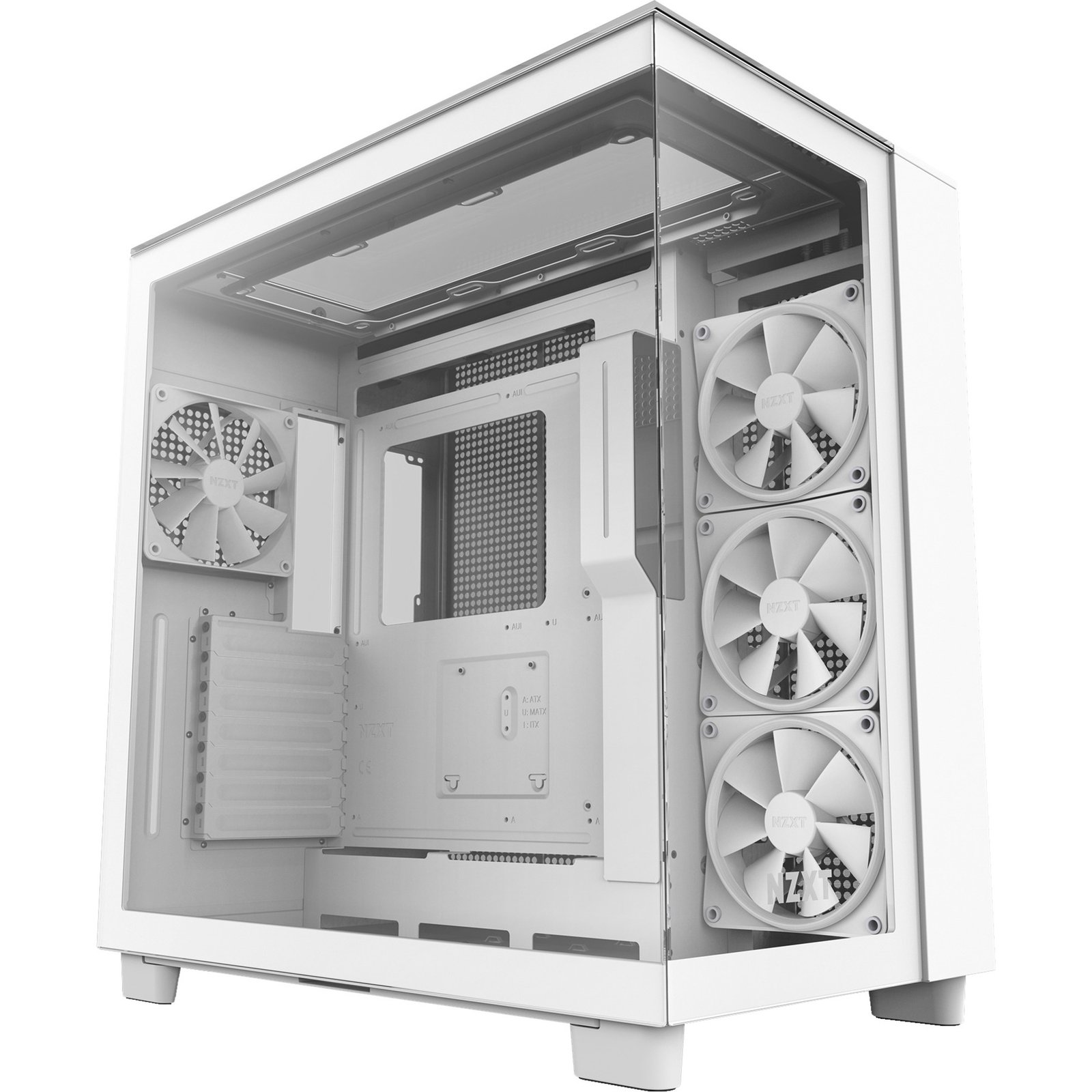 NZXT H9 Elite All White Blanco