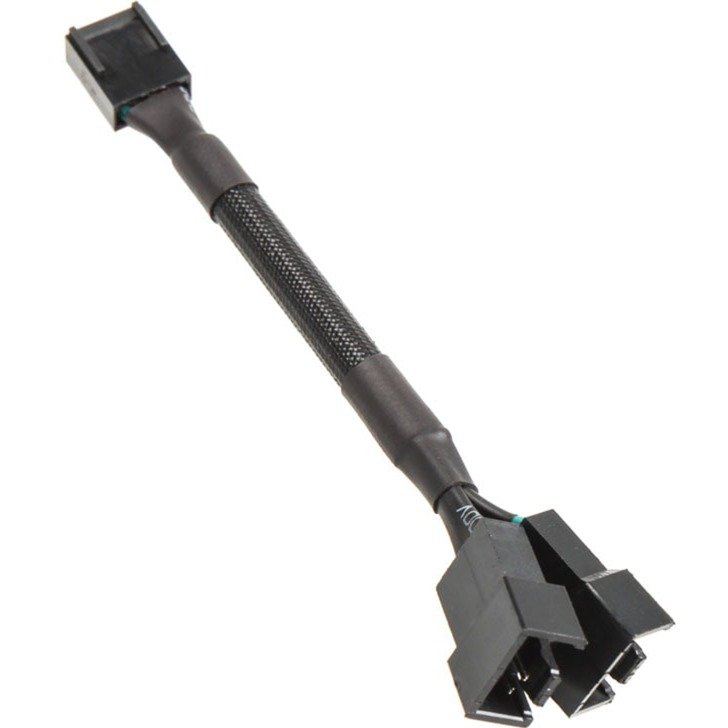 Phanteks PWM Lüftersplitter 4-Pin Y-cable Negro