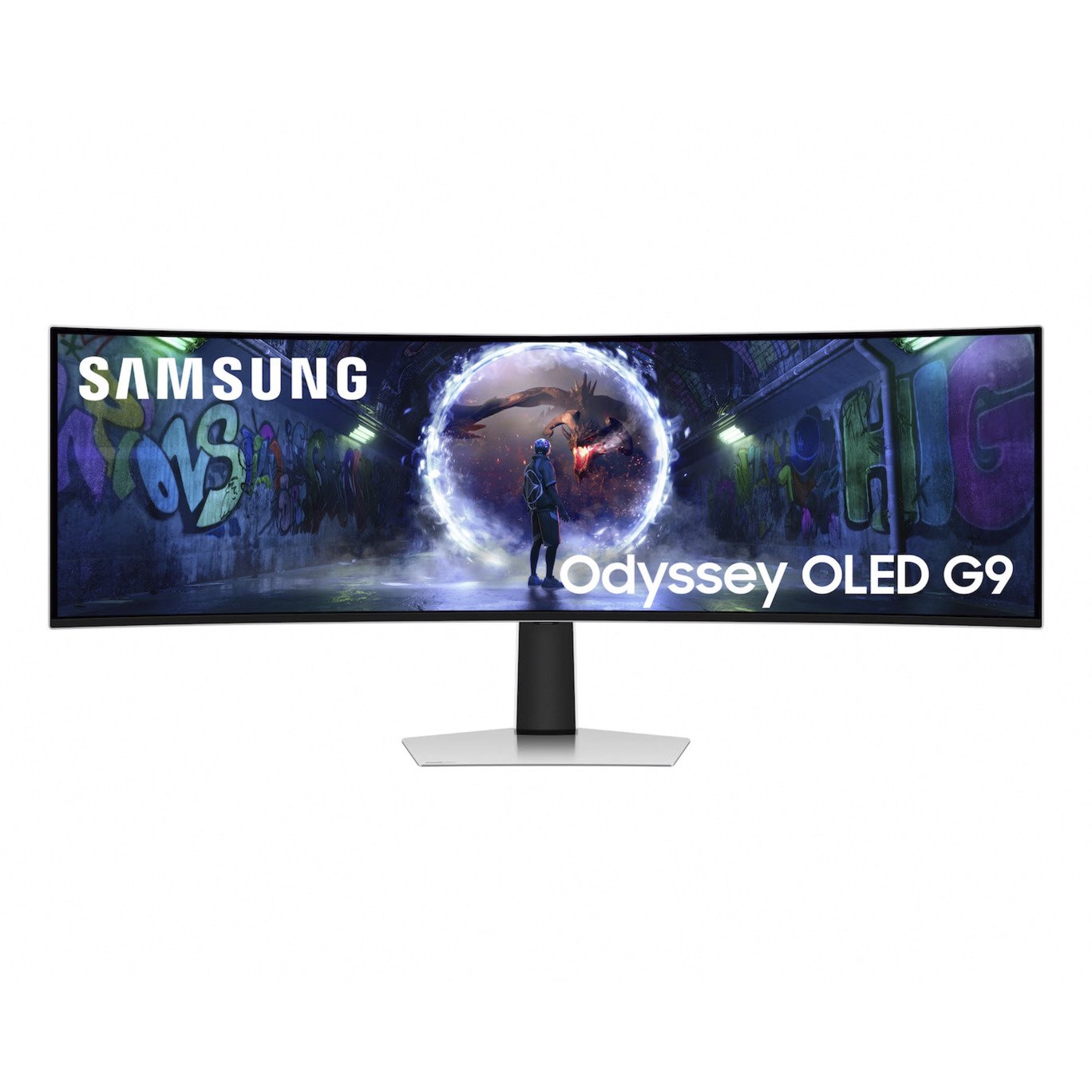 Samsung Odyssey S49DG934SU QD-OLED Plata