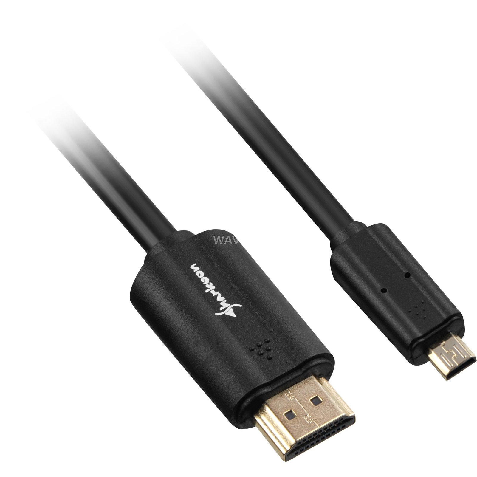 Sharkoon cable HDMI macho > micro HDMI macho Negro