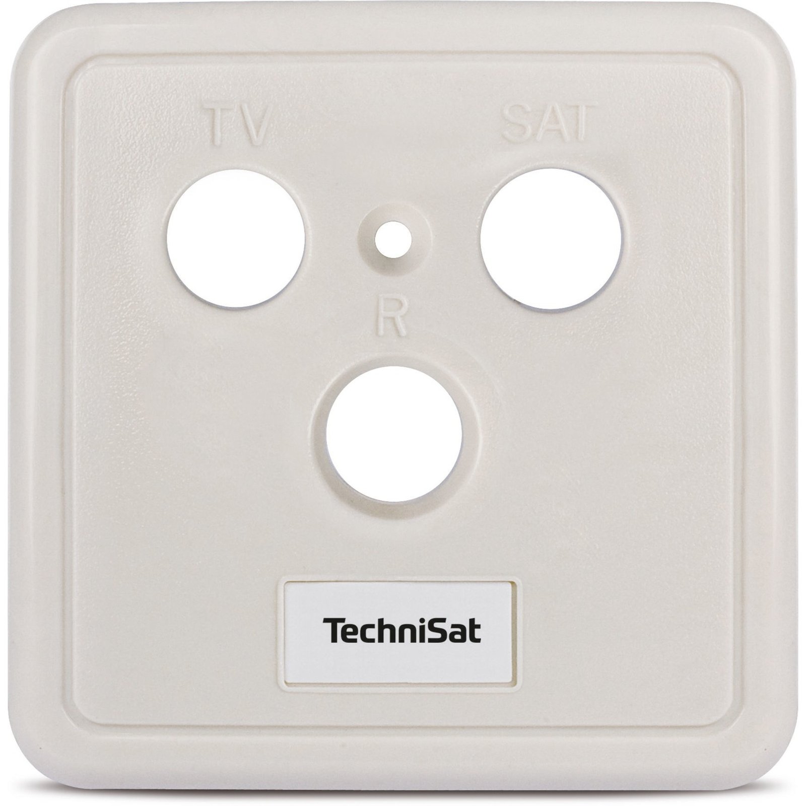 TechniSat Abdeckung para Antennensteckdose RV 600 / 700-E Serie Blanco