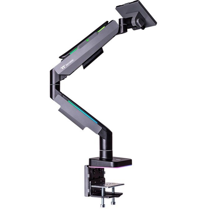 Thermaltake Single RGB Gaming Monitor Arm Negro