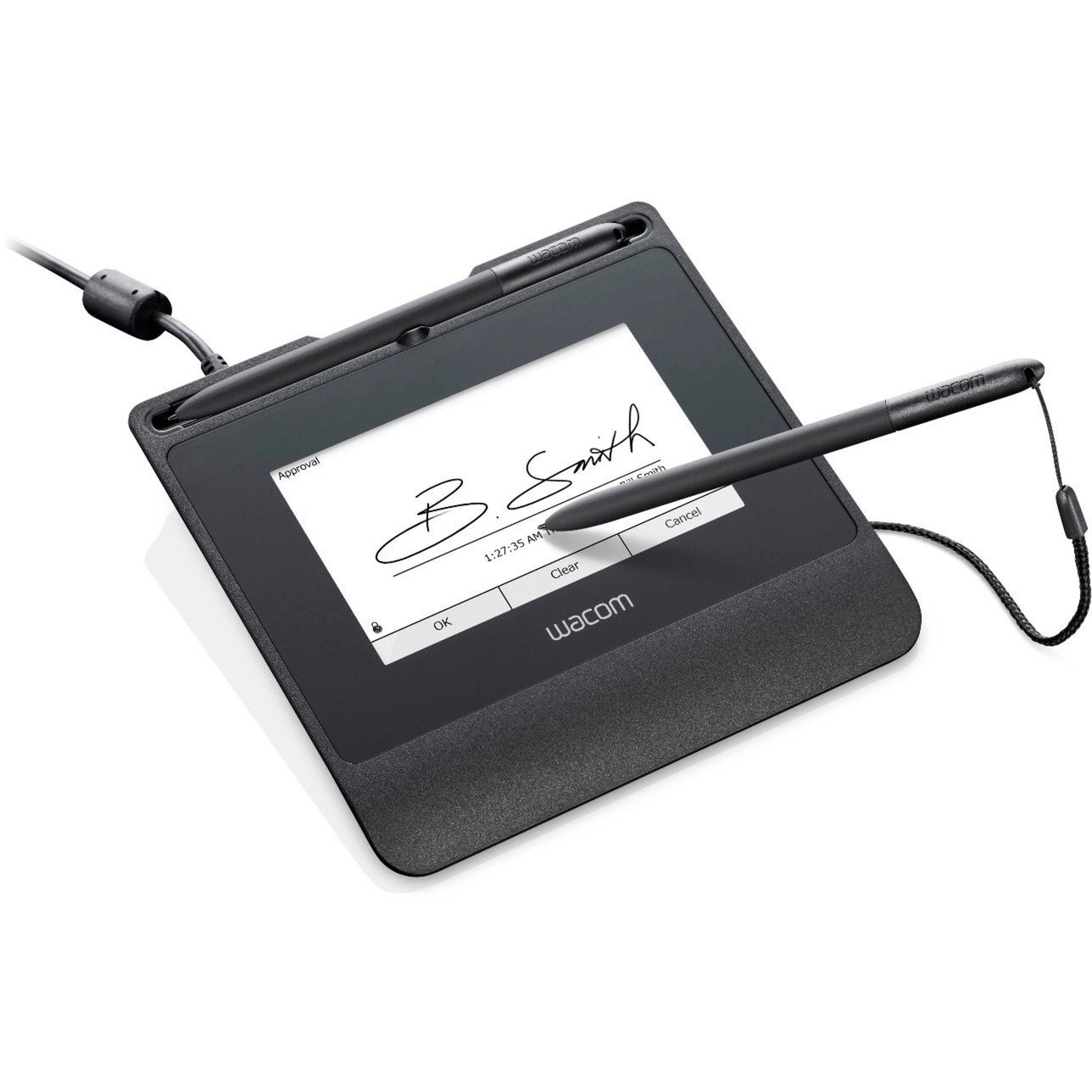 Wacom 5-inch color Signature Pad STU-540 Negro