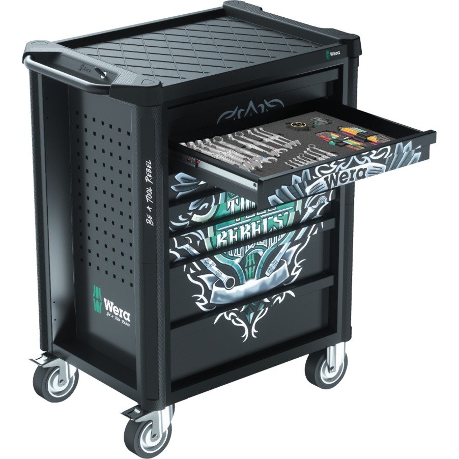 Wera Tool Rebel 9700 Werkstattwagen 1 Negro - Imagen 2