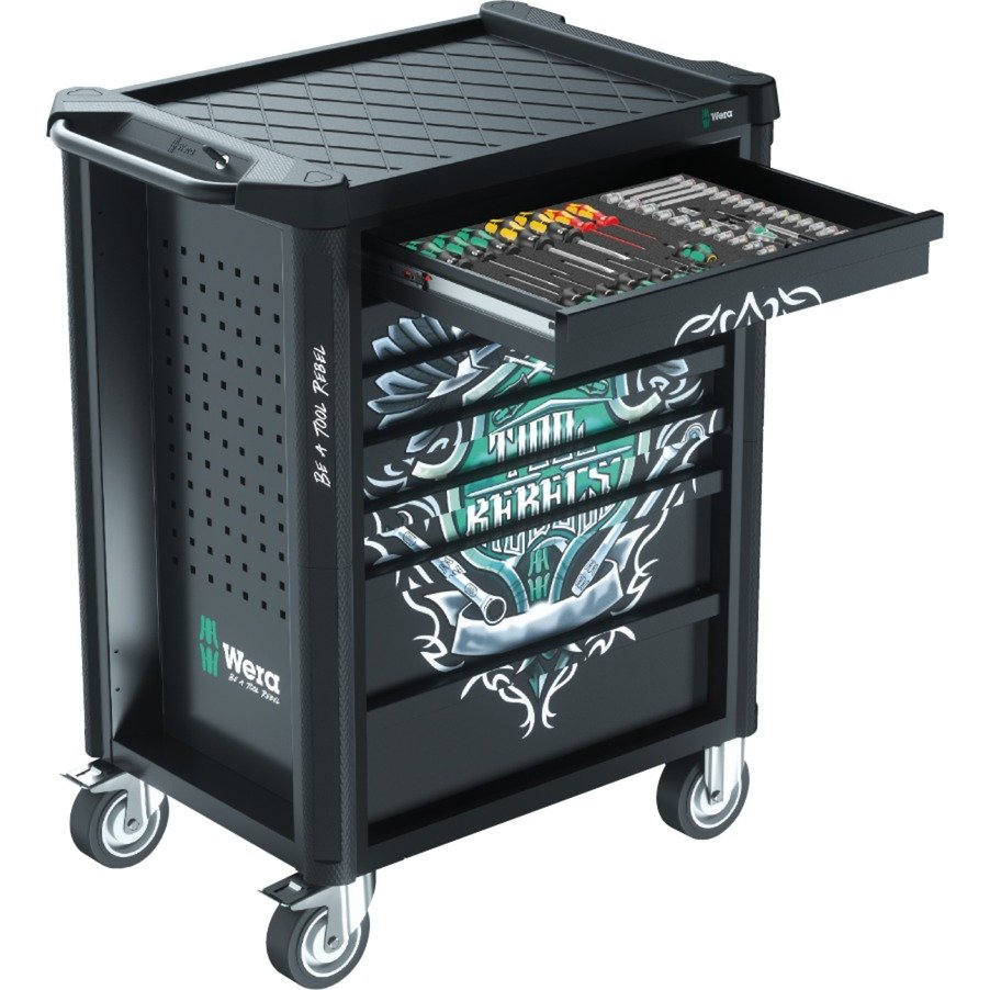 Wera Tool Rebel 9700 Werkstattwagen 1 Negro - Imagen 3