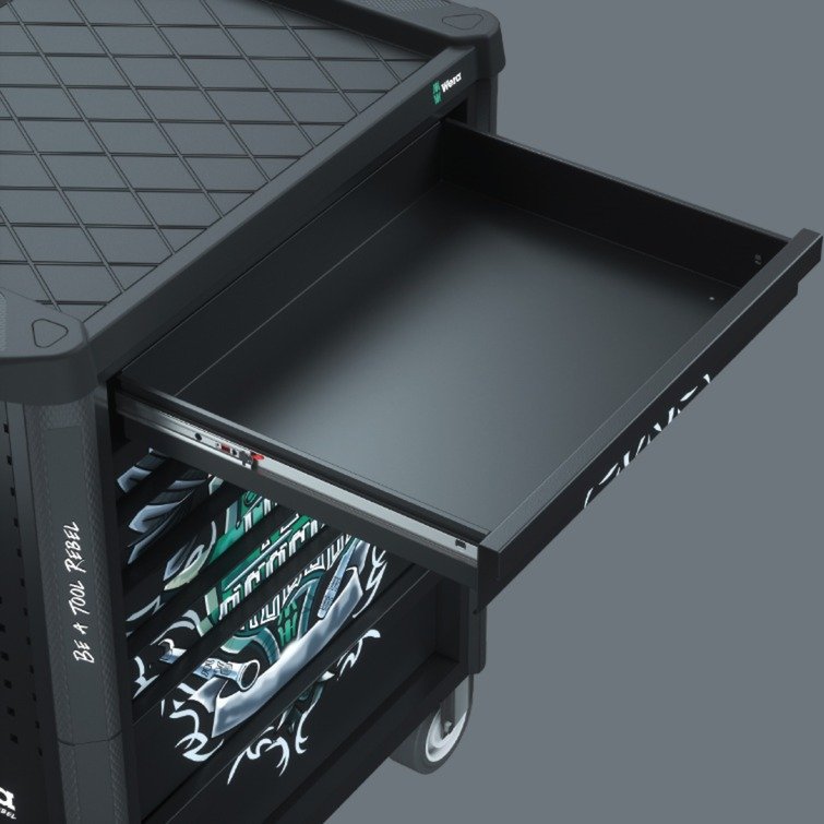 Wera Tool Rebel 9700 Werkstattwagen 1 Negro - Imagen 4