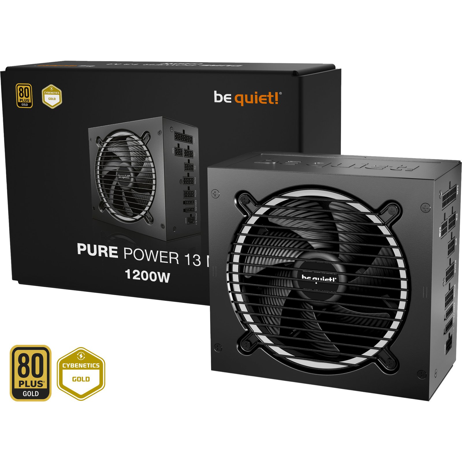 be quiet! Pure Power 13 M 1200W Negro