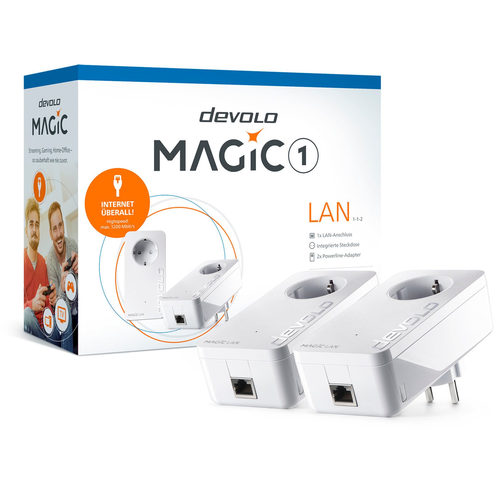 devolo Magic 1 LAN 1-1-2 Starter Kit