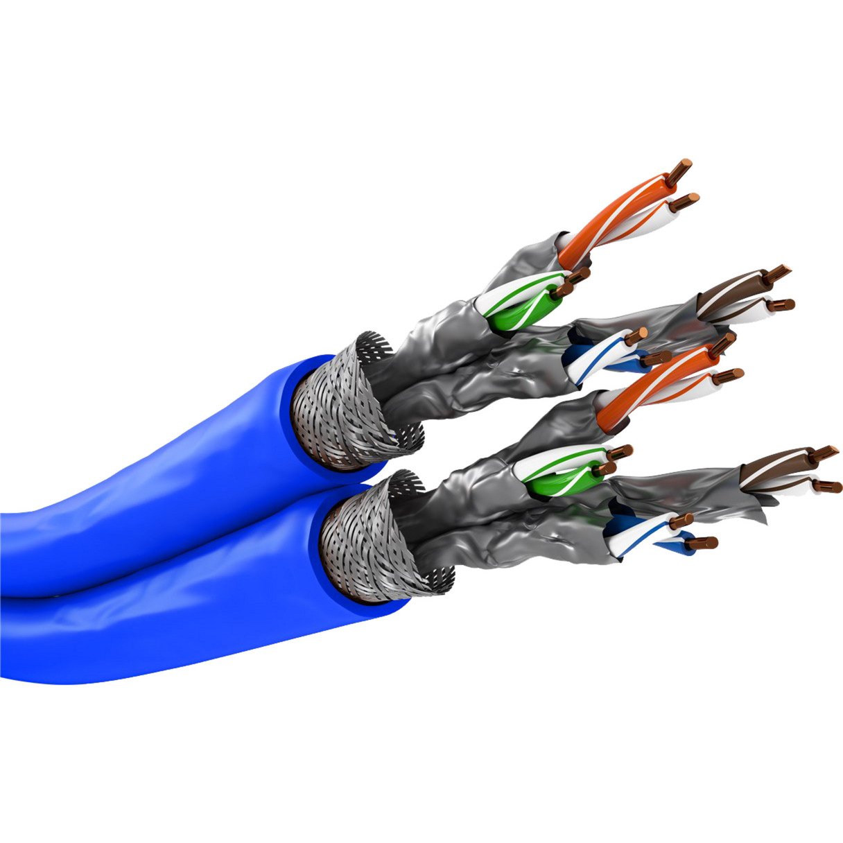 goobay Dúplex-cable de red Cat.7a S/FTP (PiMF) Dca