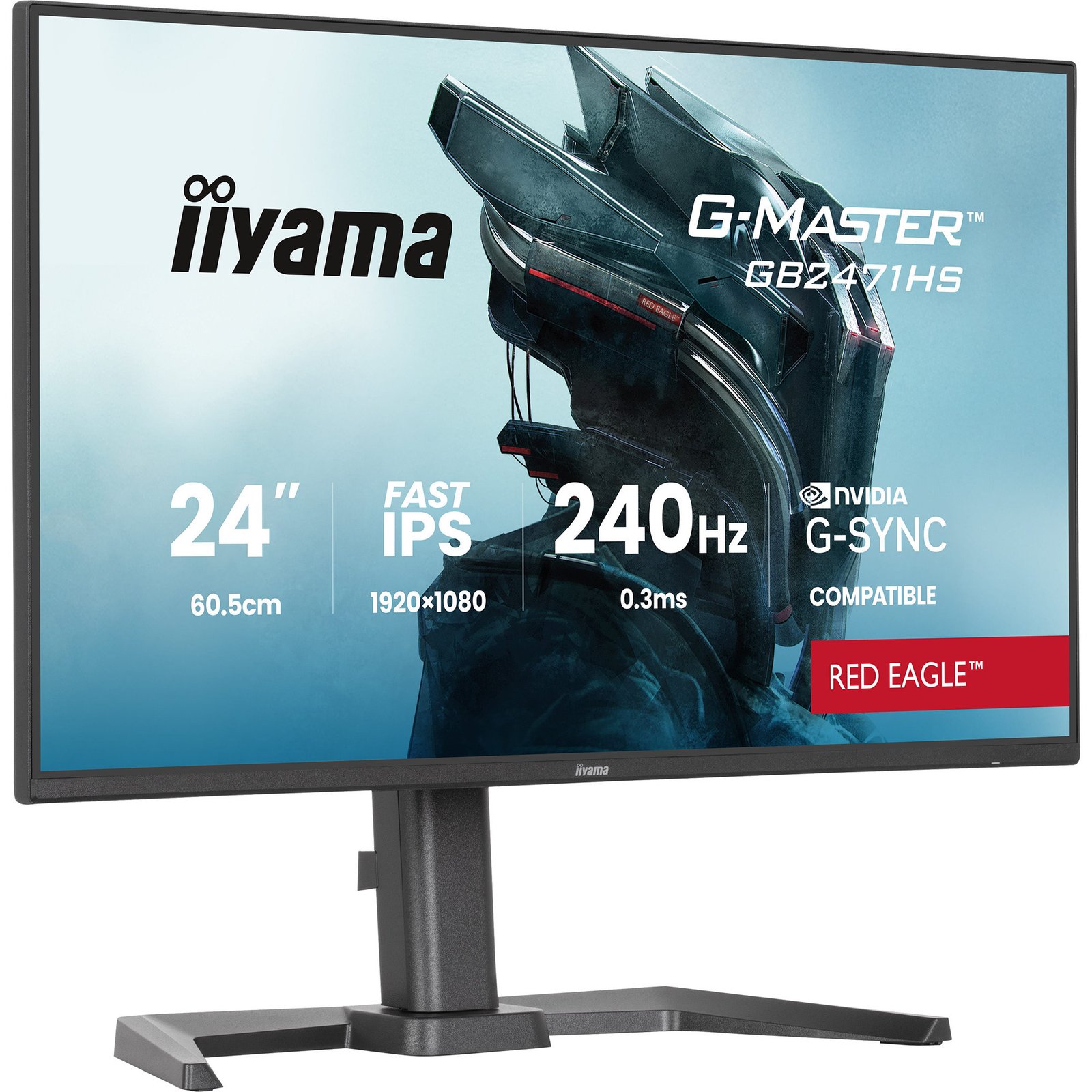 iiyama G-Master G2471HS-B1 Red Eagle Negro