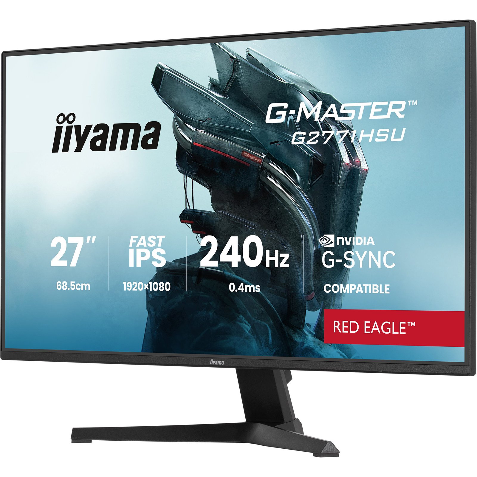 iiyama G-Master G2771HSU-B1 Red Eagle Negro - Imagen 3