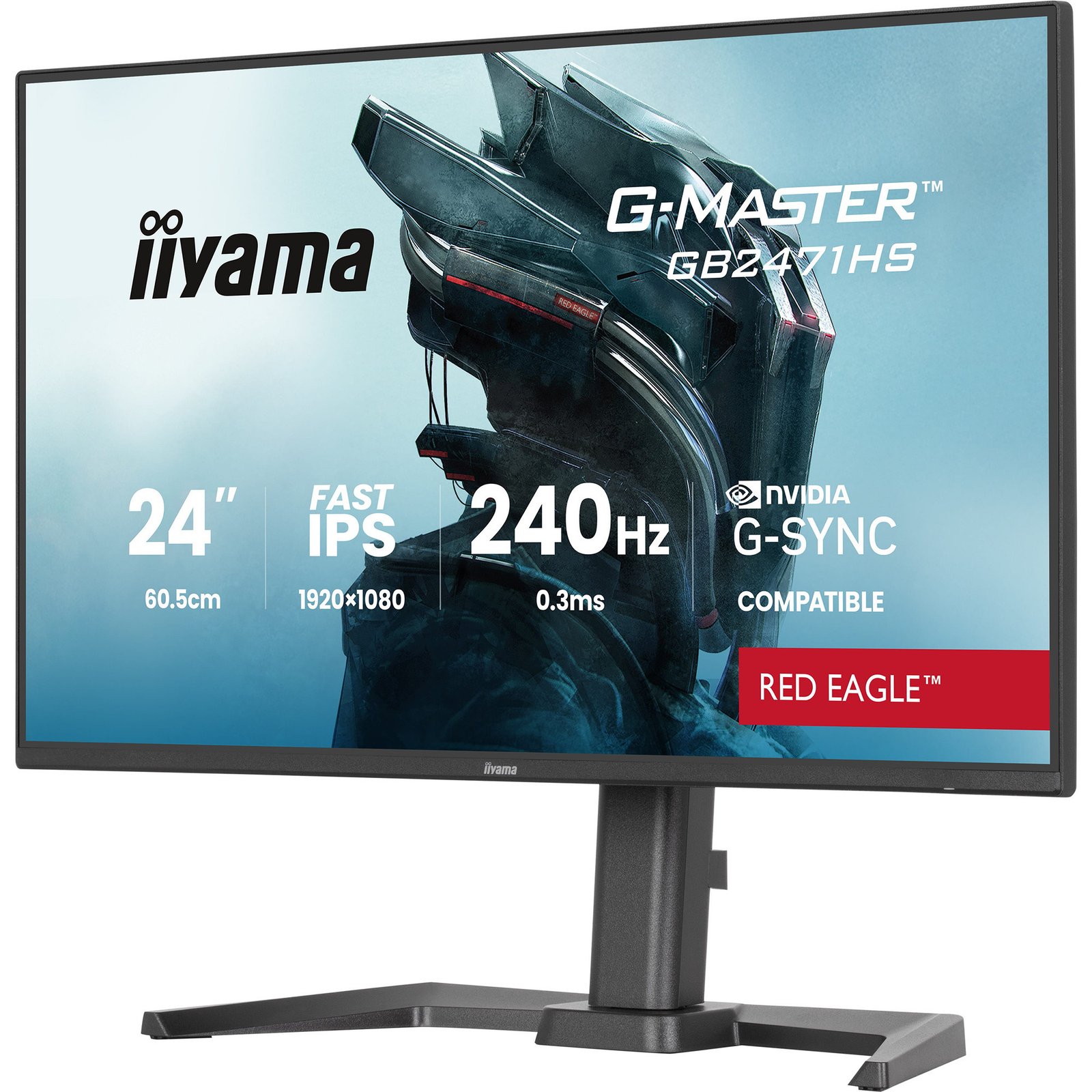 iiyama G-Master GB2471HS-B1 Red Eagle Negro - Imagen 4