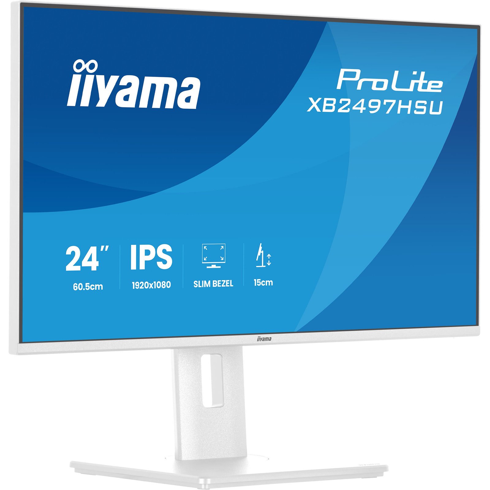 iiyama ProLite XB2497HSU-W1 Blanco